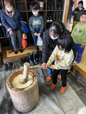 餅つき大会　　